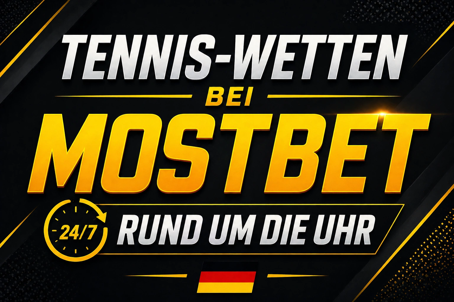 Tennis-Wetten bei Mostbet rund um die Uhr
